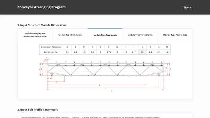 Screenshot of Conveyor Flow